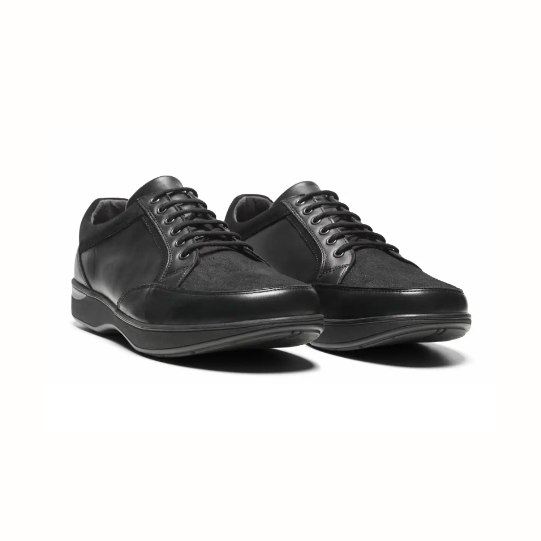 New Feet miesten unisex kävelykengät, musta