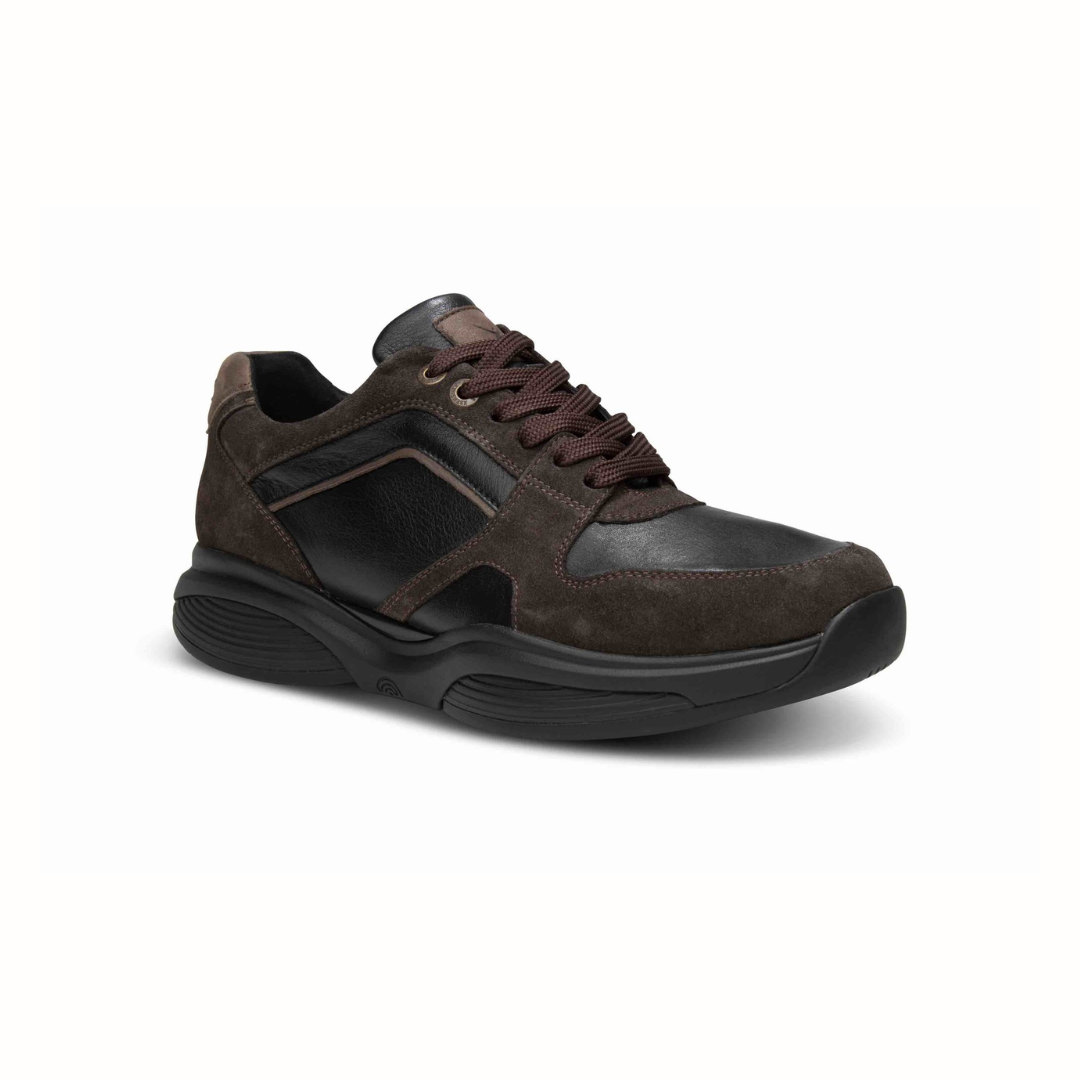 Xsensible Stretchwalker SWX29 kävelykengät, Dark Brown Combi