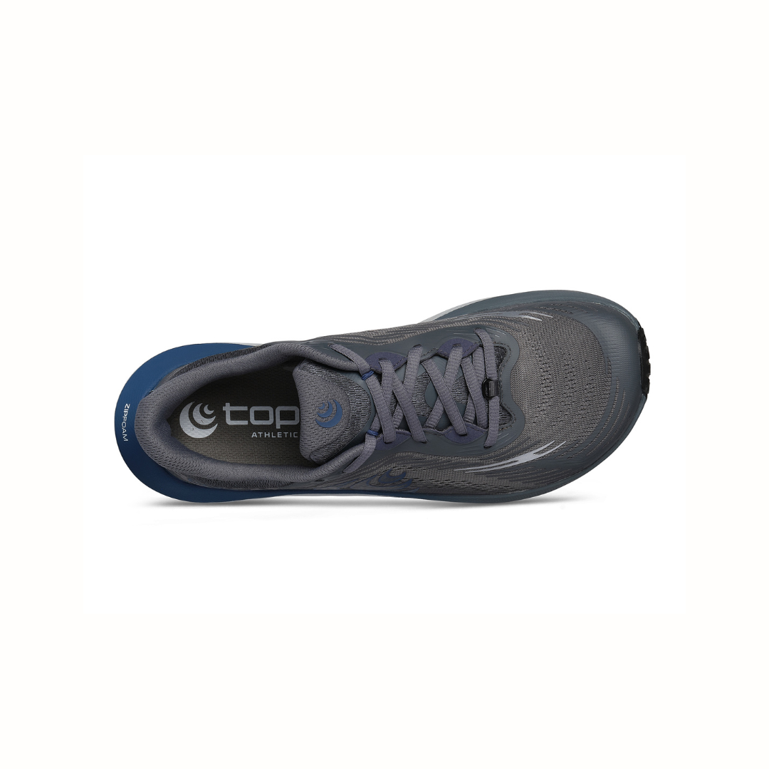 Topo Athletic Ultraventure 5, miesten juoksukengät, harmaa/sininen