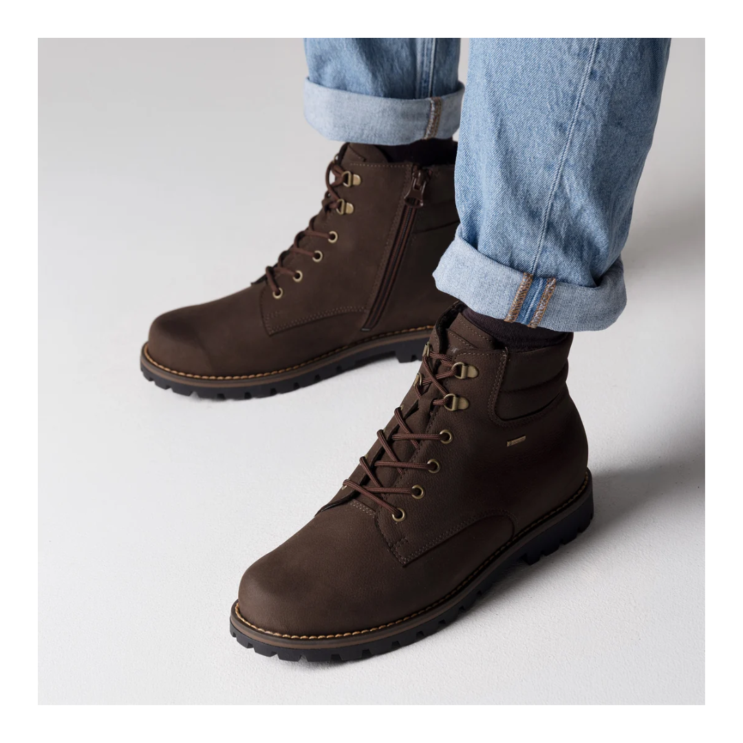 Pomar+ Roihu miesten Gore-Tex nilkkurit, ruskea