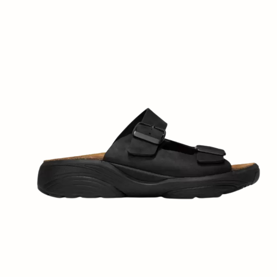 Xsensible Stretchwalker Lotus sandaalit, musta