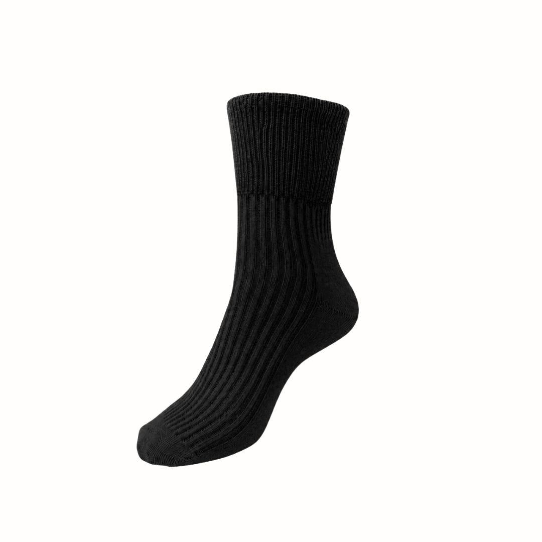 Karkelon Sukka, Rento hyvänolonsukat, musta