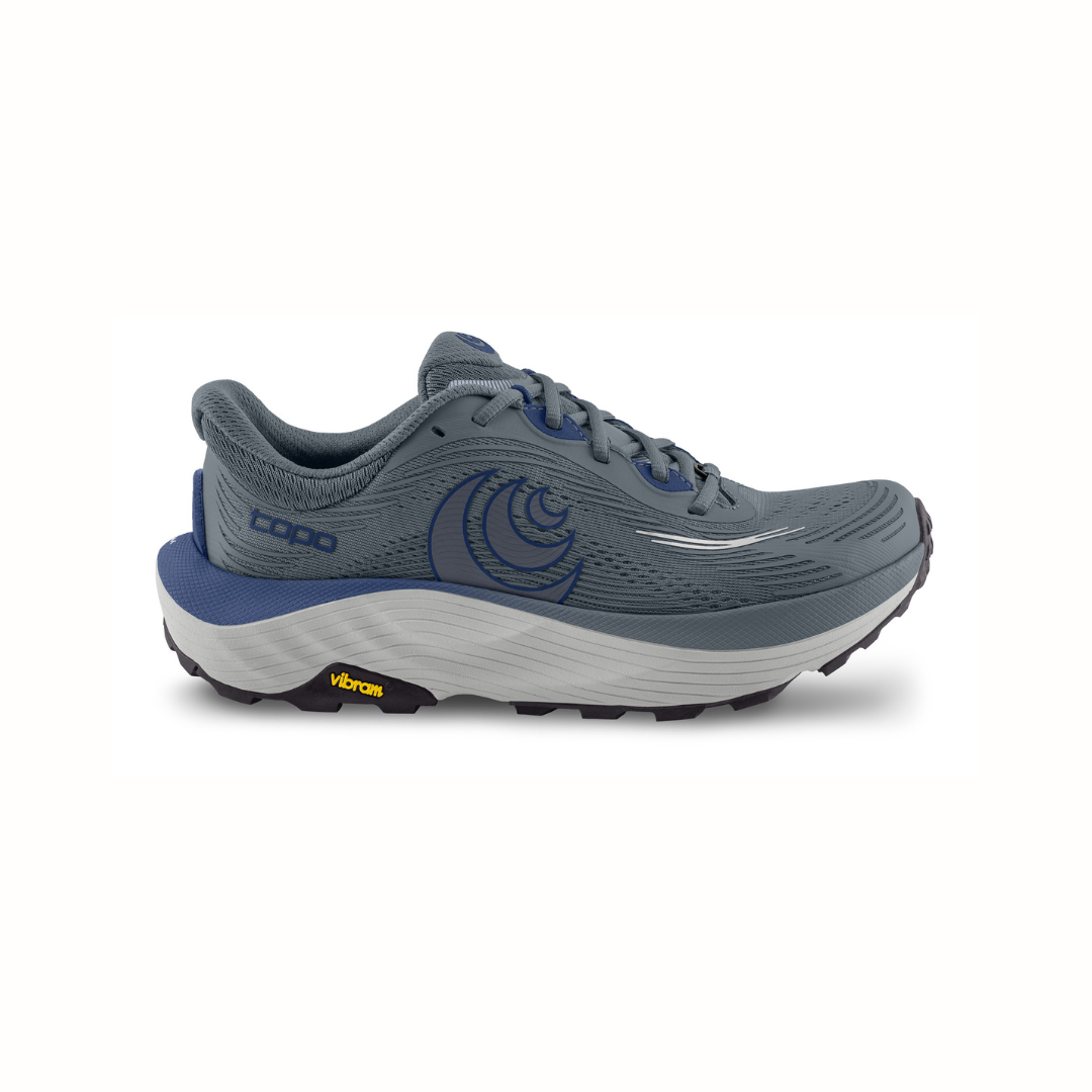 Topo Athletic Ultraventure 5, miesten juoksukengät, harmaa/sininen