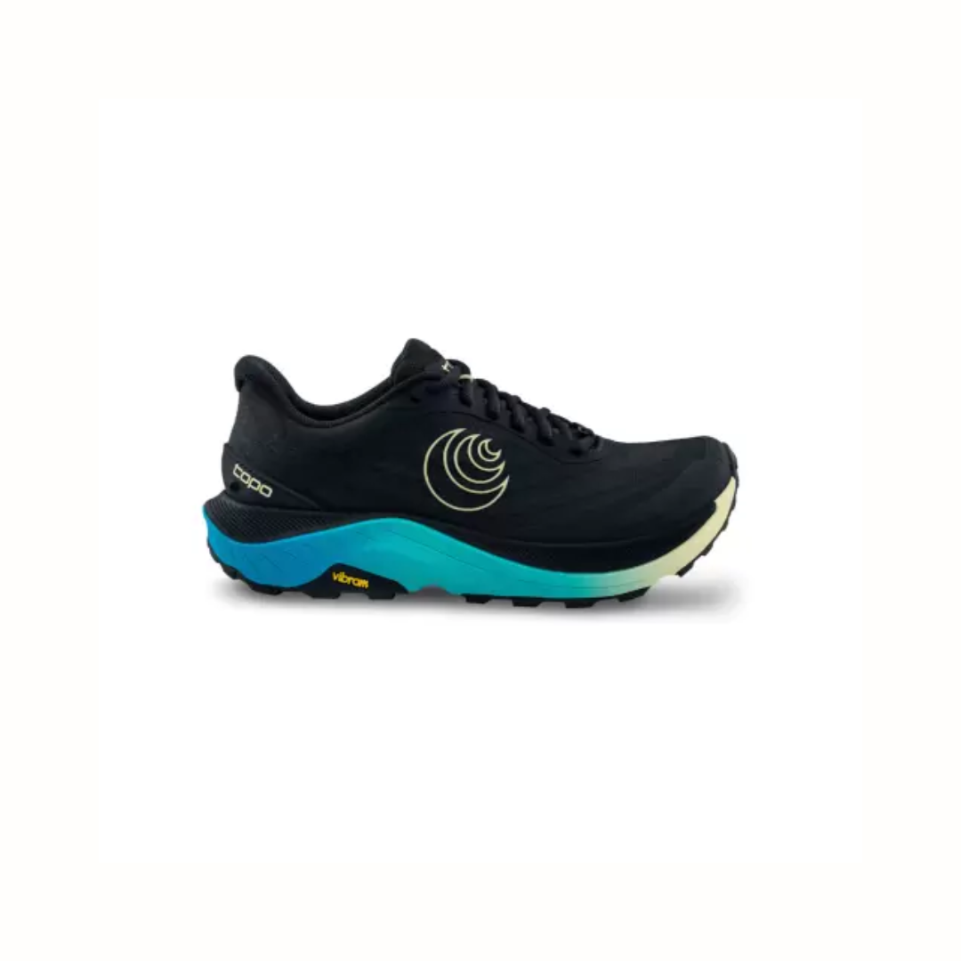 Topo Athletic Ultraventure 4, naisten juoksukengät, musta/turkoosi