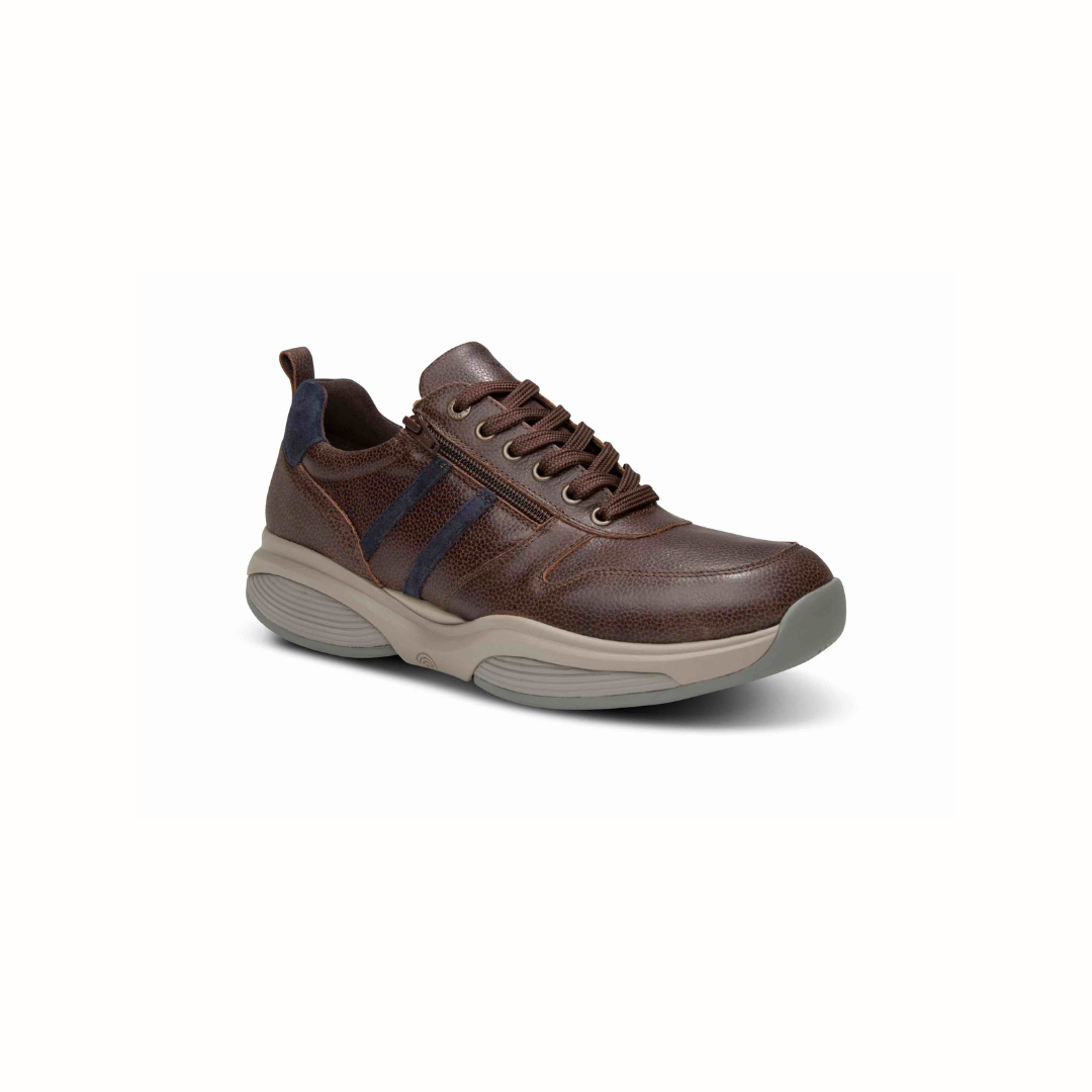 Xsensible Stretchwalker SWX3 miesten kävelykengät, Dark Brown Combi