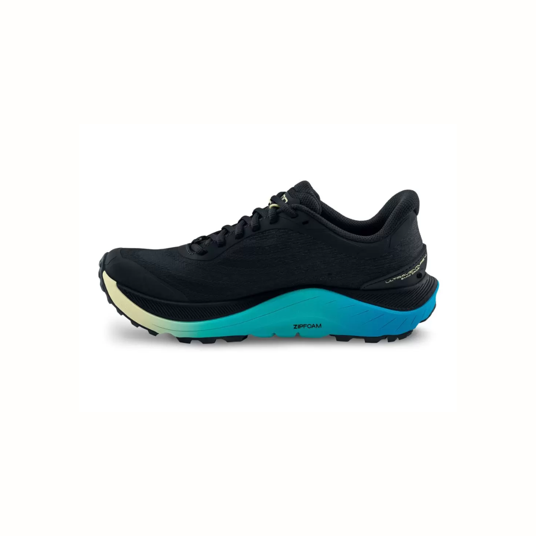 Topo Athletic Ultraventure 4, naisten juoksukengät, musta/turkoosi