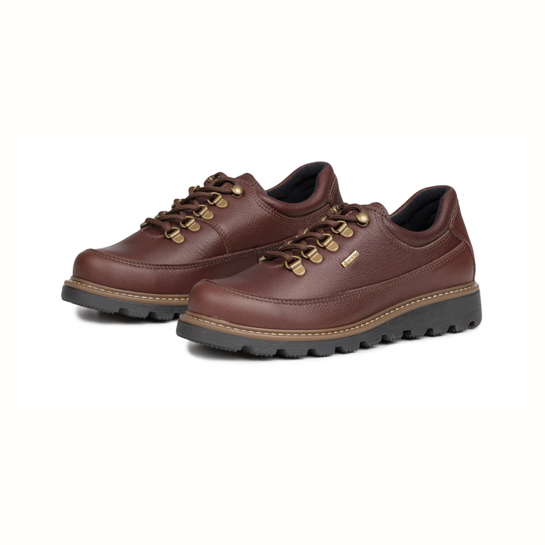 Pomar Elisa Gore-Tex kävelykengät, ruskea nahka