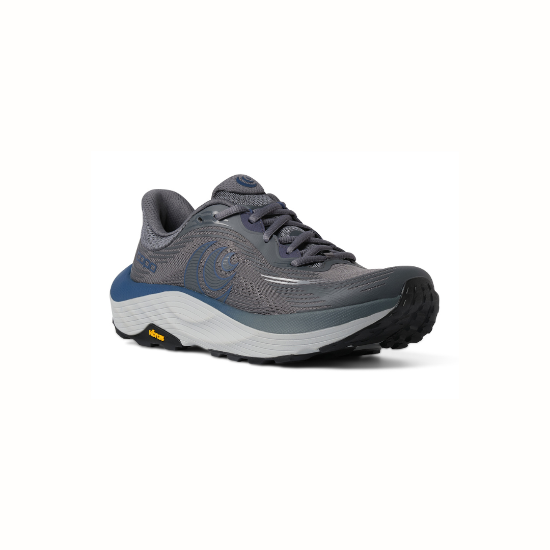 Topo Athletic Ultraventure 5, miesten juoksukengät, harmaa/sininen