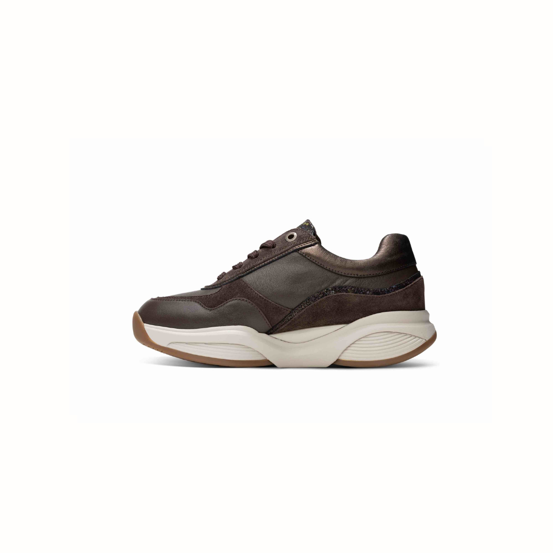 Xsensible Stretchwalker SWX11 kävelykengät, Dark Brown Combi