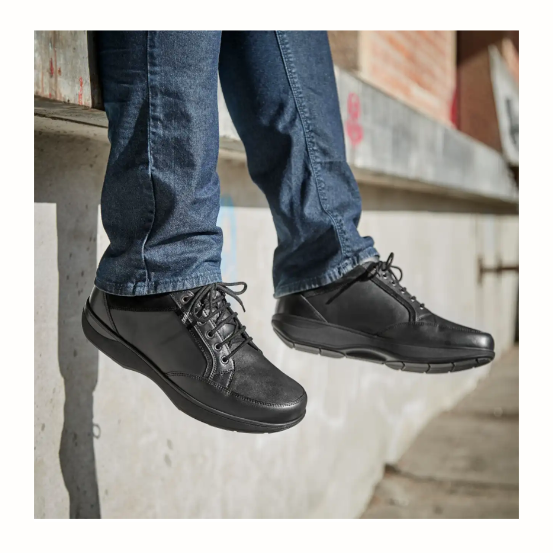 New Feet unisex kävelykengät, musta