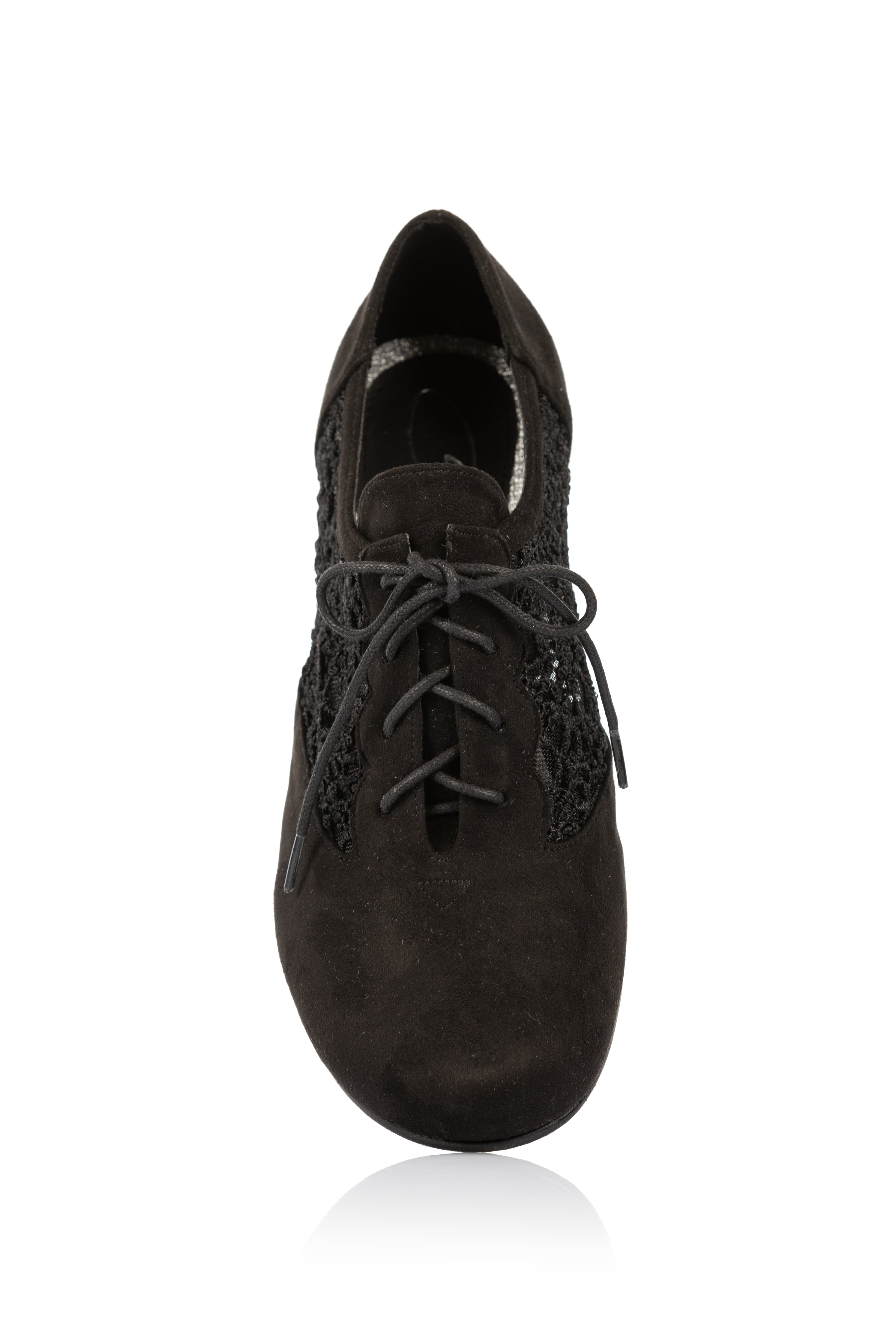 Chantana juhlakengät/tanssikengät, musta mikrokuitu/pitsi