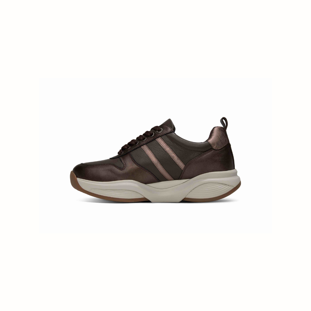 Xsensible Stretchwalker SWX3 kävelykengät, Dark Brown Combi