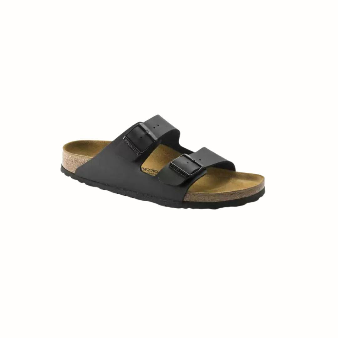 Birkenstock Arizona kapea sandaali, musta nahka