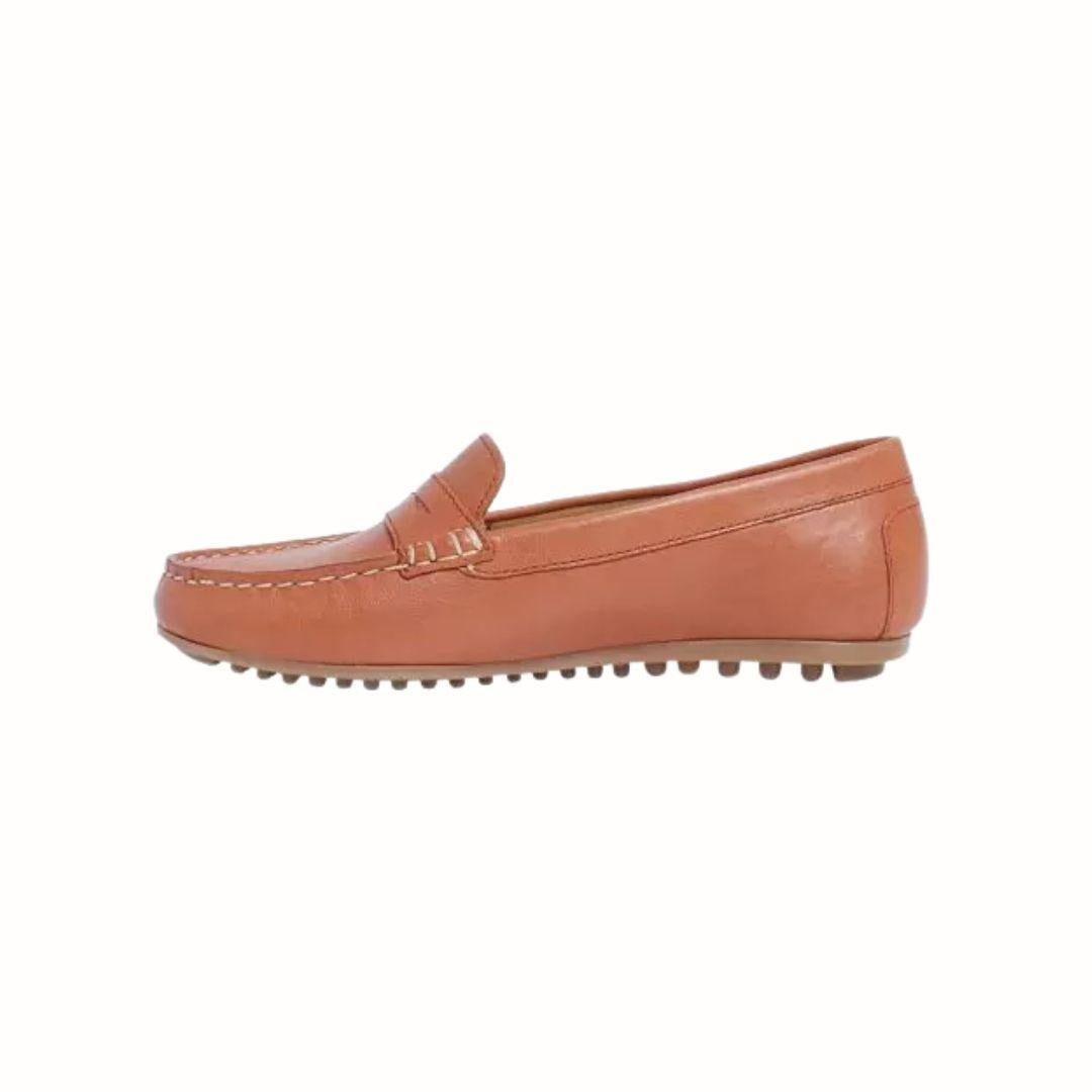 Ten Points Indy loaferit, konjakki